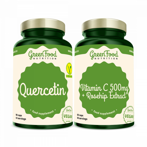Quercetin 90 capsule + Vitamin C 500mg 60 capsule