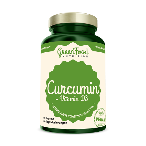 Curcumină + Vitamina D3 60 capsule