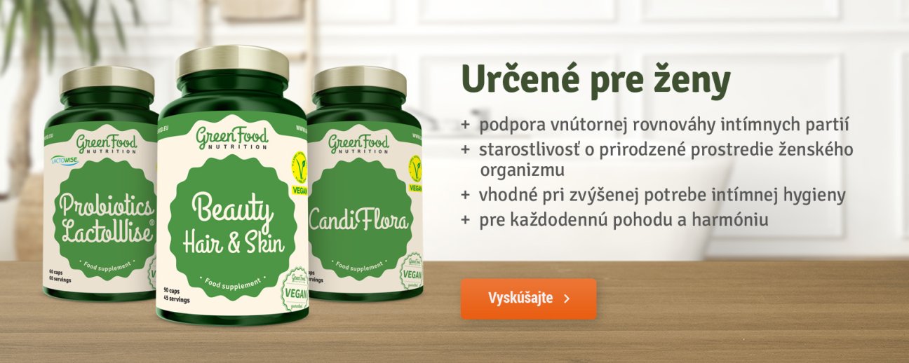 Podpora vnútornej rovnováhy intímnych partií
