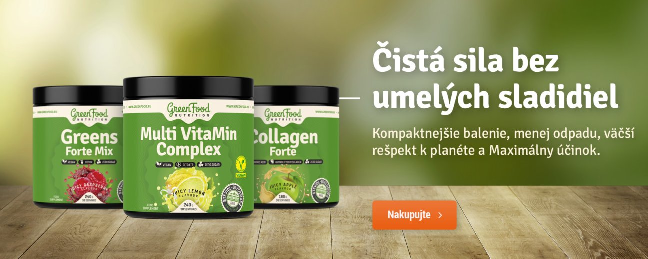 Čistá sila bez umelých sladidiel