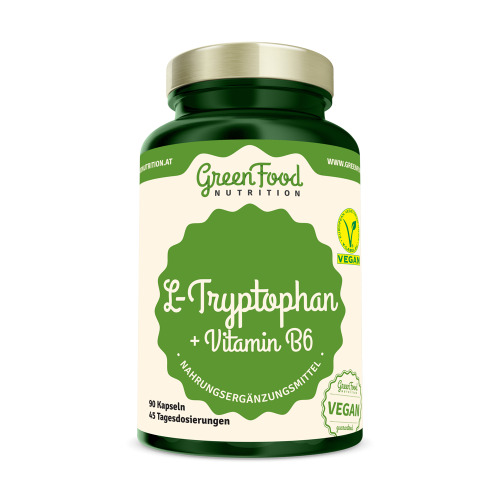 L-Triptofan + Vitamin B6 90 kapsul