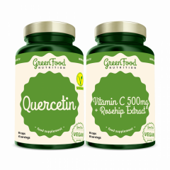Quercetina 90 capsule + Vitamina C 500mg 60 capsule