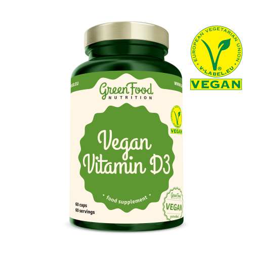 Vegan Vitamín D3 60 kapsúl