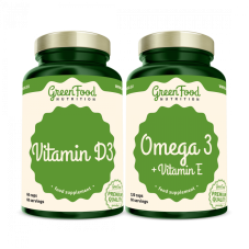 Omega 3 120 kapslí + Vitamin D3 60 kapslí