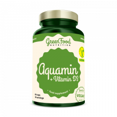 Aquamin + Vitamin D3 60 kapslí