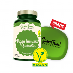 Vegan Immunix + Quercetin 60 kapsúl + Pillbox GRATIS