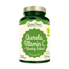 Acerola Vitamin C + Ekstrakt šipka 60 kapsul