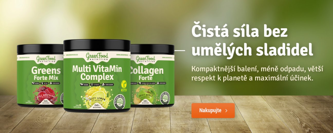 Čistá síla bez umělých sladidel