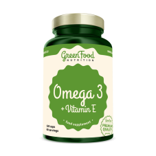 Omega 3 + Vitamín E 120 kapslí