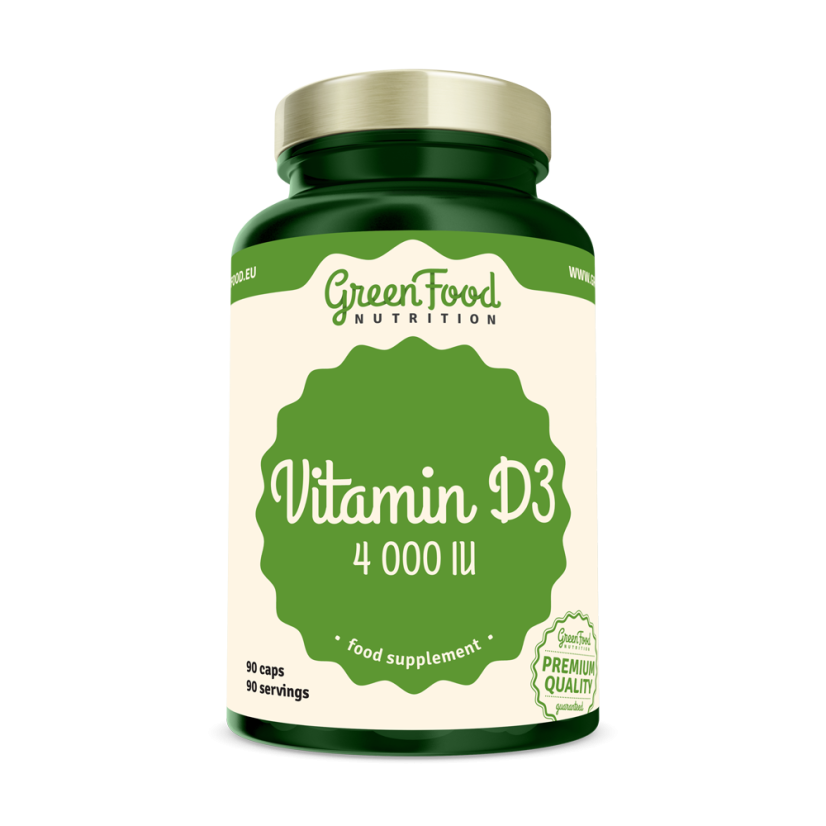 Vitamin D3 4000 IU 90 kapslí