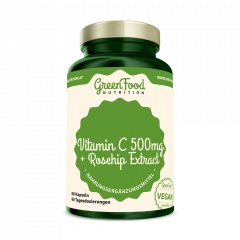 Vitamine C 500 + extrait de l'églantier 60 capsules
